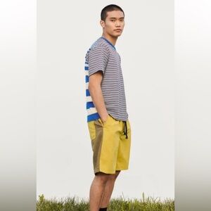 Uniqlo x Marni Colorblock Striped Tee – M – Limited Edition Relaxed Fit Top